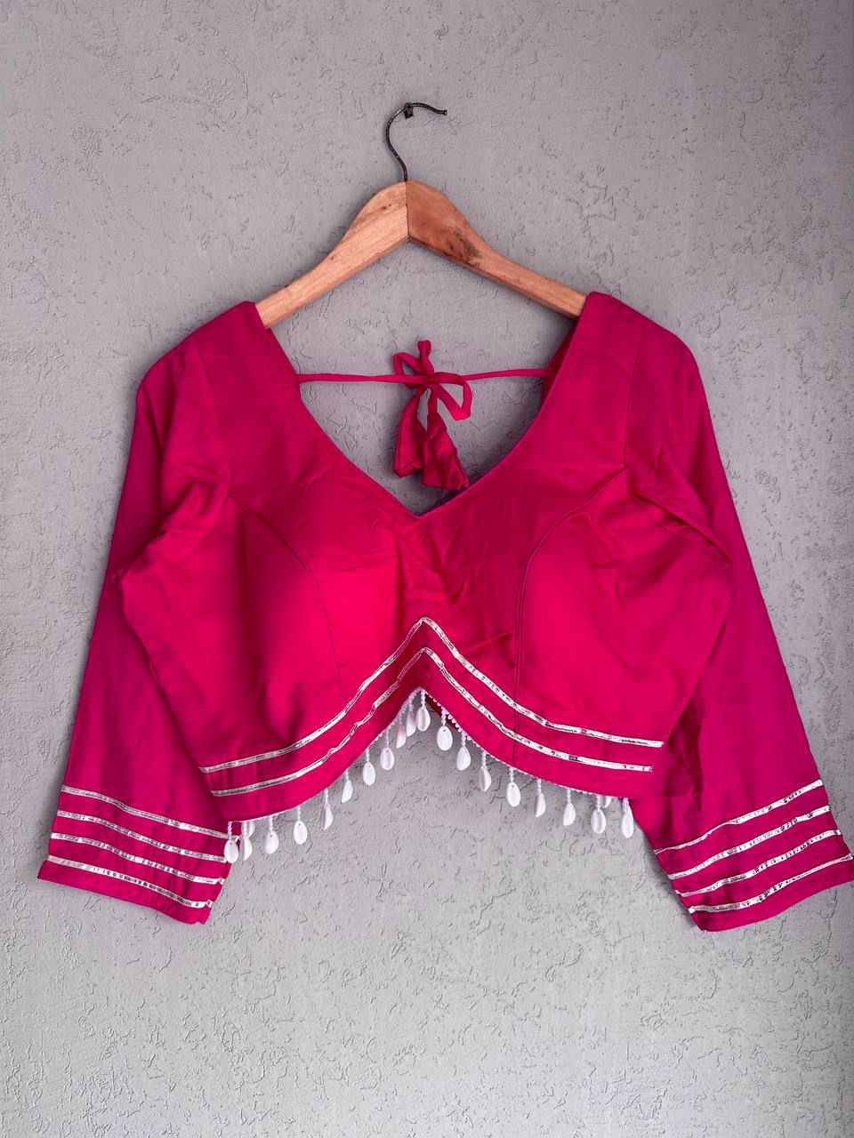 Navratri 10 Rayon Cotton Kodi Work Navratri Special Blouse Wholesale Online